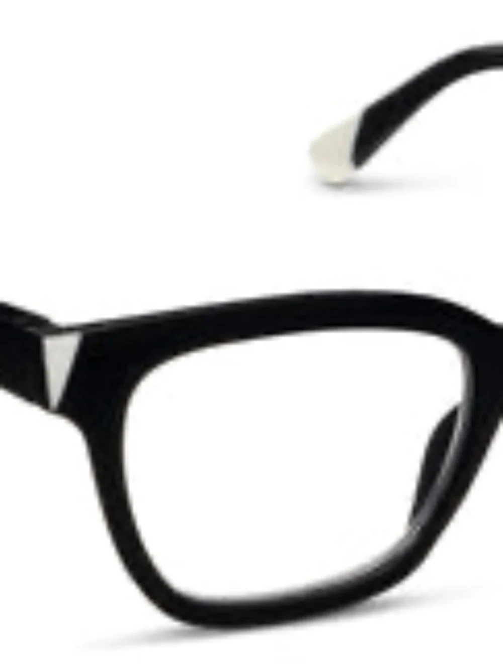 NEW Black‎ with White Accents Peepers Blue Light Filtering +2.00 Readers